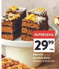 Intermarche Piernik przekładany powidłami Kraina Wypieków oferta