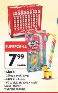 Intermarche Lizaki + klocki Sweetmania oferta