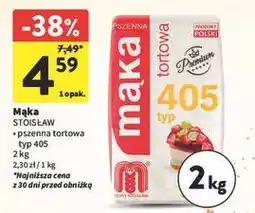 Intermarche Mąka pszenna tortowa typ 405 Młyny Stoisław oferta