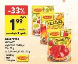 Intermarche Galaretka przezroczysta winogronowa Winiary oferta