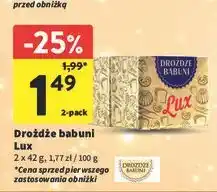 Intermarche Drożdże lux Babuni oferta