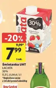 Intermarche Śmietanka 30% Łaciata oferta