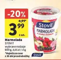 Intermarche Marmolada różana Stovit oferta