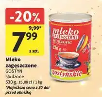 Intermarche Mleko zagęszczone słodzone Gostyń oferta