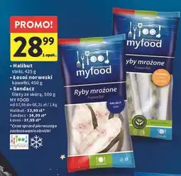 Intermarche Filet z sandacza ze skórą Myfood oferta