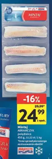 Intermarche Polędwice mintaja Abramczyk oferta