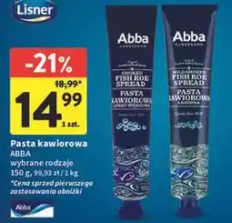 Intermarche Pasta kawiorowa łagodna Abba oferta