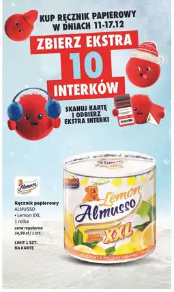 Intermarche Ręcznik papierowy lemon Almusso oferta