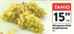 Intermarche Winogrona białe bezpestkowe oferta