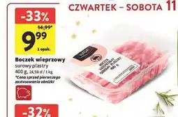 Intermarche Boczek wieprzowy plastry Haga oferta