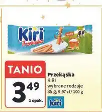 Intermarche Przekąska: serek+paluszki Kiri oferta