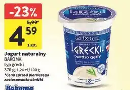 Intermarche Jogurt naturalny Bakoma Grecki oferta