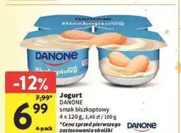 Intermarche Jogurt biszkoptowy Danone Kremowy oferta
