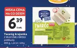 Intermarche Twaróg półtłusty krajanka Z Mlecznej Drogi oferta