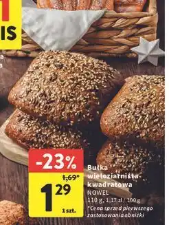 Intermarche Bułka wieloziarnista kwadratowa Nowel oferta