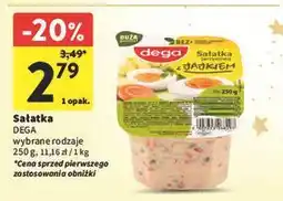 Intermarche Sałatka jarzynowa z jajkiem Dega oferta