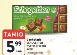 Intermarche Czekolada mleczna z orzechami Schogetten oferta