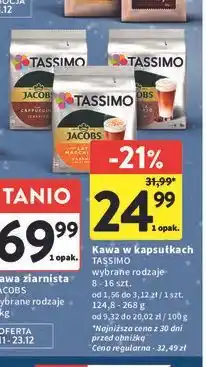 Intermarche Kawa caramel macchiato Tassimo Jacobs oferta