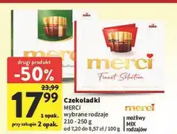 Intermarche Bombonierka zielona Storck Merci oferta