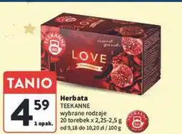 Intermarche Herbata pomegranate Teekanne Love oferta