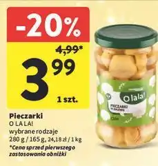 Intermarche Pieczarki marynowane O La La! oferta