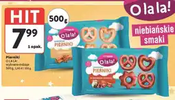 Intermarche Pierniki w czekoladzie mlecznej O La La! oferta