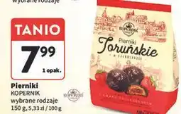 Intermarche Pierniki serduszka toruńskie z nadzieniem truskawkowym Kopernik oferta