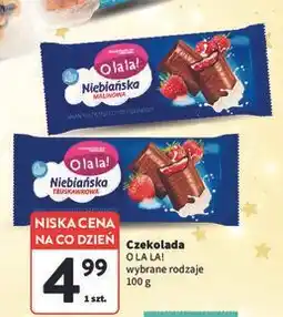 Intermarche Czekolada niebiańska truskawkowa O La La! oferta