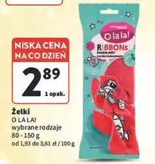 Intermarche Żelki ribbons O La La! oferta