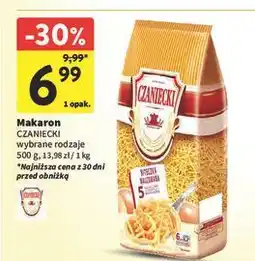 Intermarche Makaron 5-jajeczny niteczka walcowana Czaniecki oferta