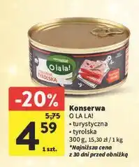 Intermarche Konserwa tyrolska O La La! oferta