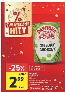 Intermarche Groszek zielony Dawtona oferta