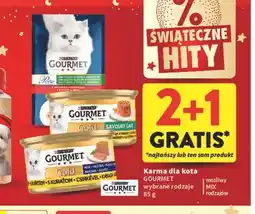 Intermarche Karma dla kota wołowina z marchewką Purina Gourmet Perle oferta