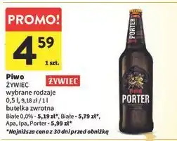 Intermarche Piwo Żywiec Białe oferta