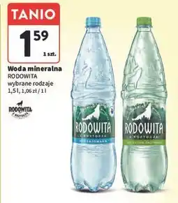 Intermarche Woda niegazowana Rodowita Z Roztocza oferta