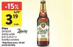 Intermarche Piwo Zatecky Svetly Lezak oferta