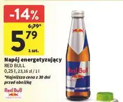 Intermarche Napój energetyczny Red Bull oferta