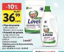Intermarche Proszek do prania bieli Lovela oferta