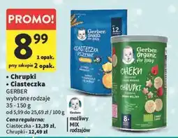Intermarche Ciasteczka pszenne maślane Gerber oferta