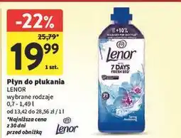 Intermarche Płyn do płukania spring awakening Lenor oferta