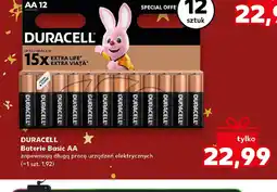 Kaufland Duracell Baterie Basic AA oferta