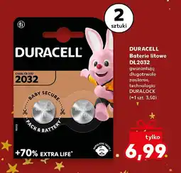 Kaufland Duracell Baterie litowe DL2032 oferta