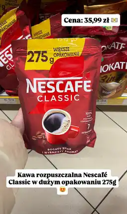Dino Kawa rozpuszczalna Nescafé Classic oferta