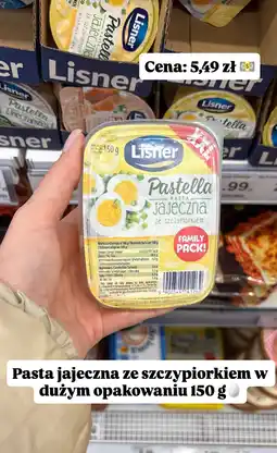 Dino Pasta jajeczna ze szczypiorkiem Lisner Pastella oferta