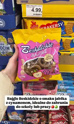 Dino Bajgle Beskidzkie o smaku jabłka z cynamonem oferta