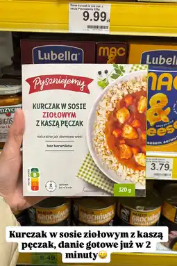 Dino Kurczak w sosie ziołowym z kaszą pęczak Pyszniejemy 320g oferta
