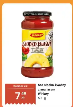 Dino Sos słodko-kwaśny z ananasem Winiary oferta