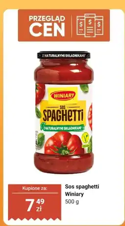 Dino Sos spaghetti Winiary oferta