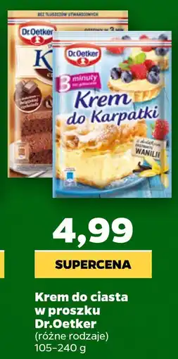Netto Krem do ciasta w proszku Dr.Oetker oferta