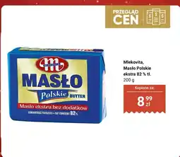 Biedronka Masło polskie ekstra 82% tł. Mlekovita oferta